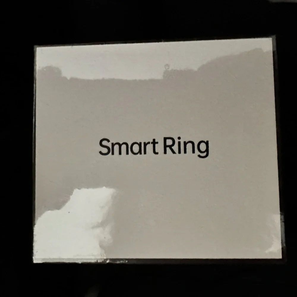 NWOT Smart Ring Black Fitness Healthy Tracker Ring Size 8